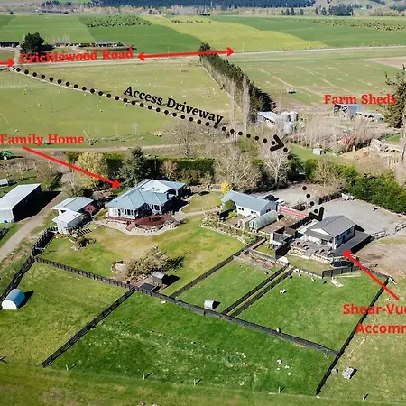 Shearvue Farmstay With Optional Free Farm Experience At 5Pm Fairlie Exterior photo